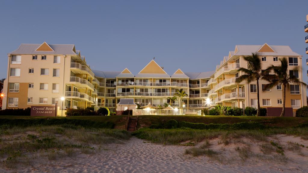 Crystal Beachfront Apartments Gold Coast Exterior foto